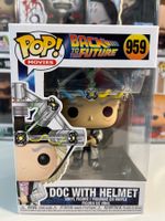 Funko POP Retour vers le Futur Doc with Helmet (Sortie 2021)