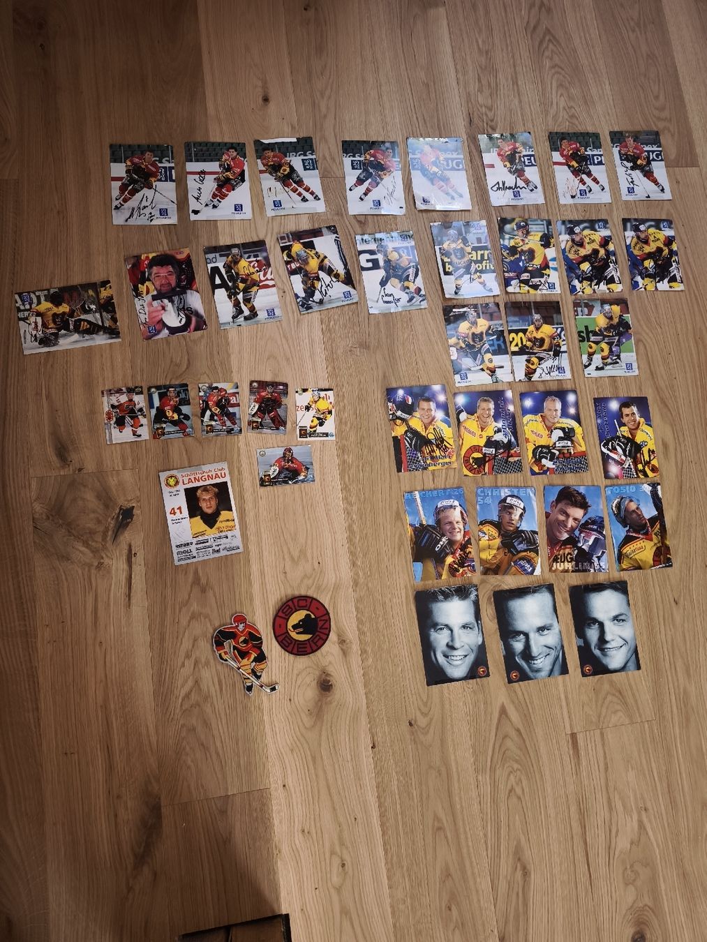 Autographes: SC Bern Autogrammkarten, Sammelkarten & Aufnäher – D'occasion à Grosshöchstetten par billybright