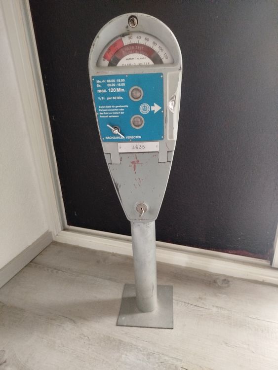 Alte Parkuhr AMF Venner Park-O-Meter - Zürich (Gebraucht) in Glashütten ...