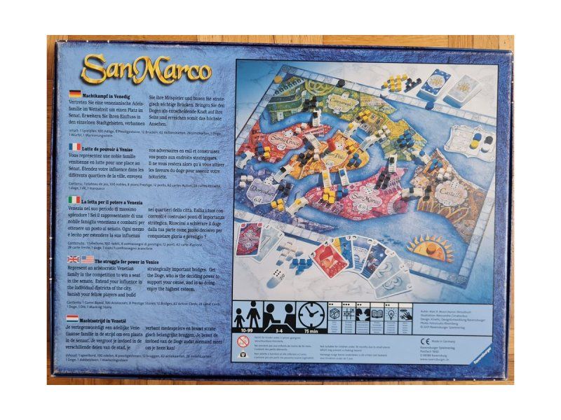 Spiele: Brettspiel "San Marco" – Gebraucht aus Zürich von Desmond01 1