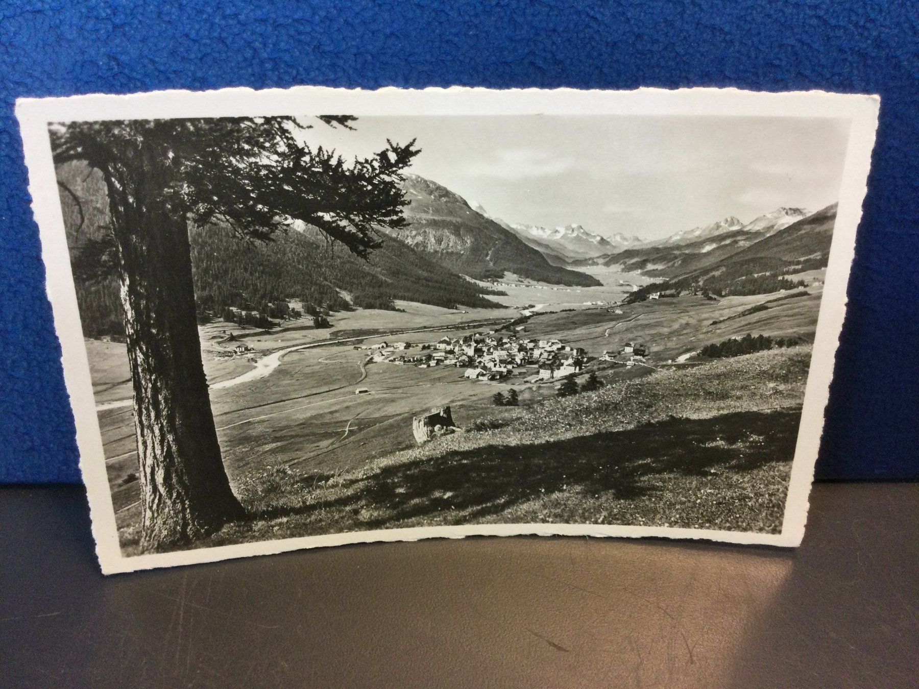 Cartoline postali: Alte Ansichtskarte vom Dorf Zuoz Engadin – Usato da Wangen SZ venduto da kuriosum12
