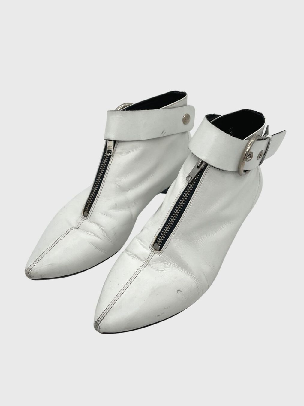 Isabel Marant Chaussures femmes: Isabel Marant Leder Ankle Boot EU 39 Weiß – D'occasion à Zürich par shoe_shop 2