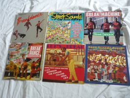 6x 12" Schallplatten - Break Dance - Street Top Sammlung