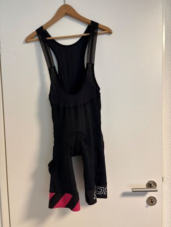 Stoke Bike Wear Radhose Traegerhose Schwarz/Pink Gr.L Top!