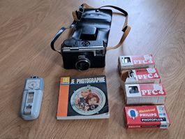 Set appareil photo Kodak Instamatic 233 + Flash Photoflux