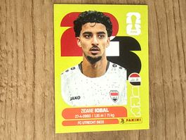Panini FIFA World Cup 2026 Sticker Zidane Iqbal IRQ 9