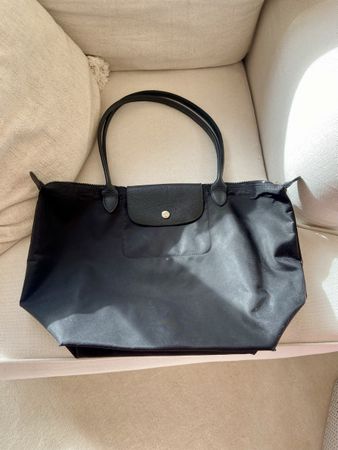 Longchamp Le Pliage Tasche schwarz guter Zustand