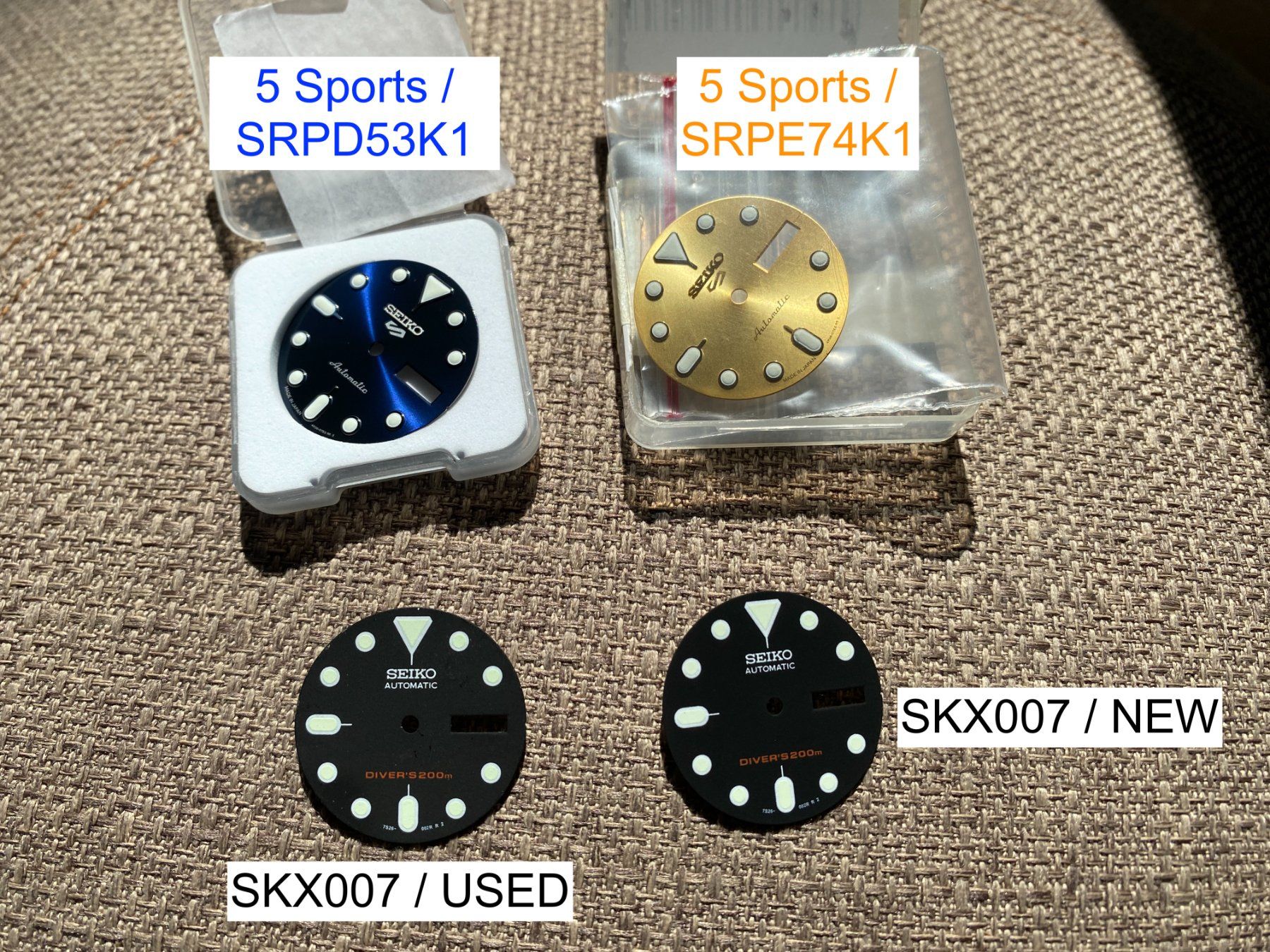 Seiko Uhren: Seiko parts ! – Gebraucht aus Genthod von Fejmeo 1