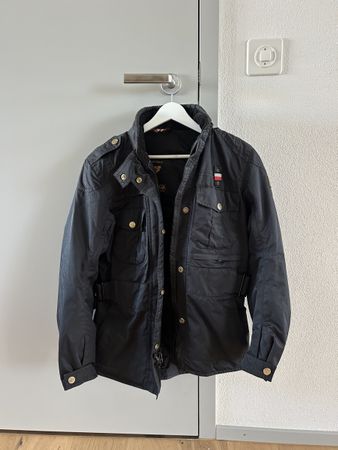 Garibaldi Rollerjacke mit Inlay, schwarz