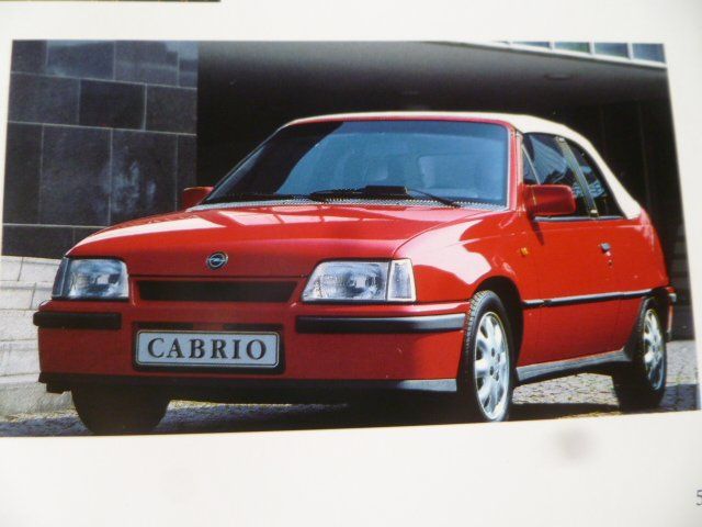 Opel Documenti: Opel Cabrio Edition Prospekt 1992 – Usato da Zofingen venduto da sosalinos01 3