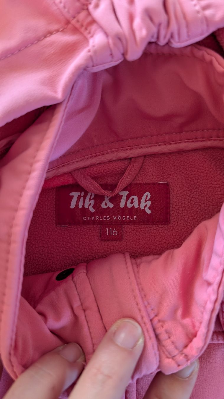 Jacken & Mäntel: Mädchen Softshelljacke Rosa 116 – Gebraucht aus Baar von phlys 2
