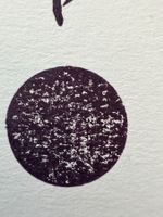 Perlenfischer Gummistempel Kreis – Kugel / Blase / Weihnacht
