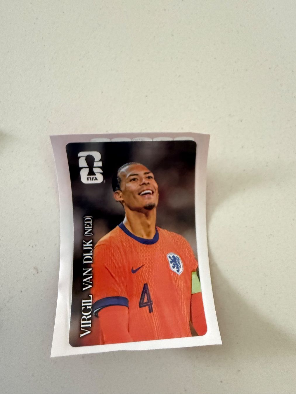 Panini Sammelbilder & Trading cards: WM Panini Sticker Coca Cola - Virgil Van Dijk – Gebraucht aus Chiggiogna von TheLegend88