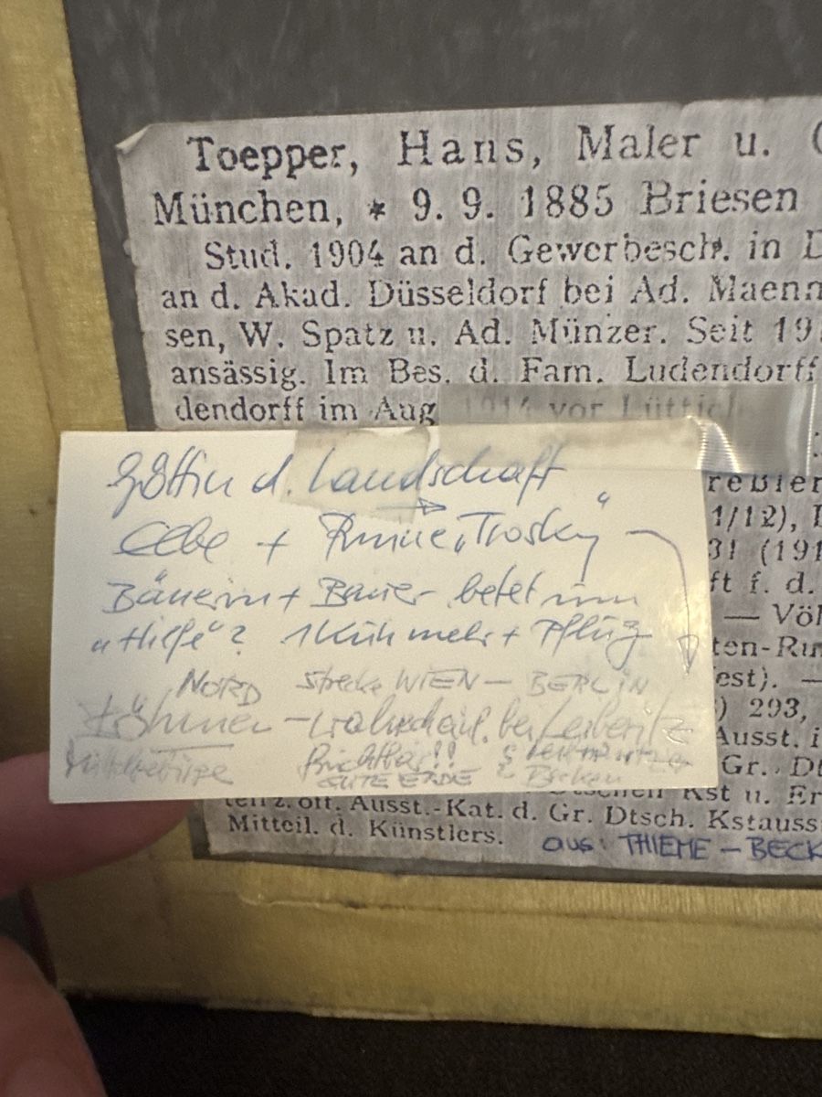 Gemälde: Toepper Hans – Gebraucht aus Buchs AG von ChrizZa 4