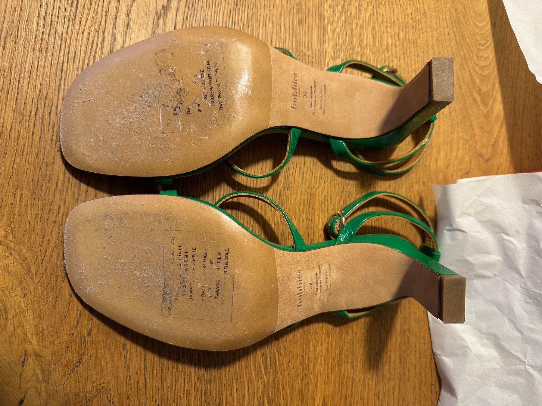 Bobbies Scarpe da donna: Bobbies Pumps, Grün Lackleder Gr. 38 – Usato da Zürich venduto da thw_bp9v 6
