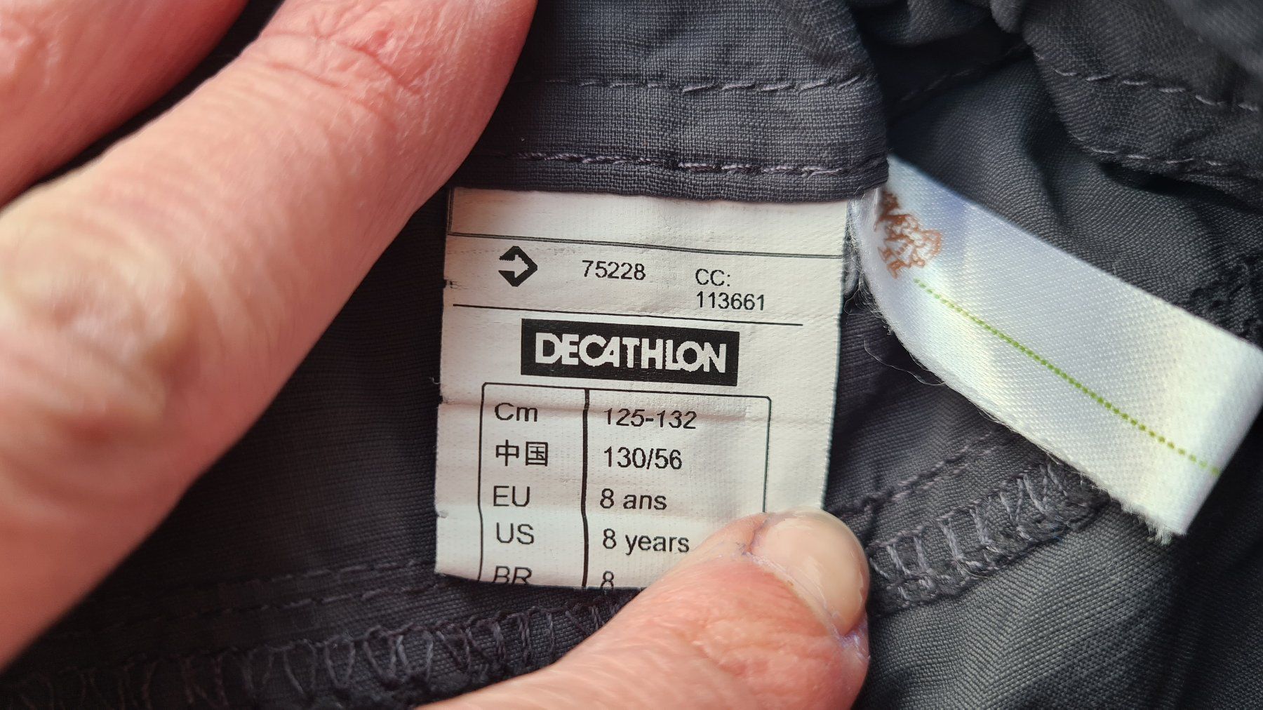 Decathlon Pantaloni: Zip-Off Outdorhosen 125/132 – Usato da Obergösgen venduto da schesom 4