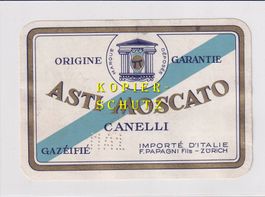 Etikette - Asti Moscato Canelli /bd