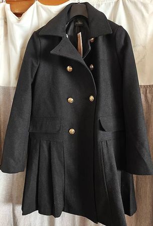 Winterjacke aus Wolle Gr M