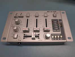 DJ Mischpult Hollywood MX-30-USB silber neu