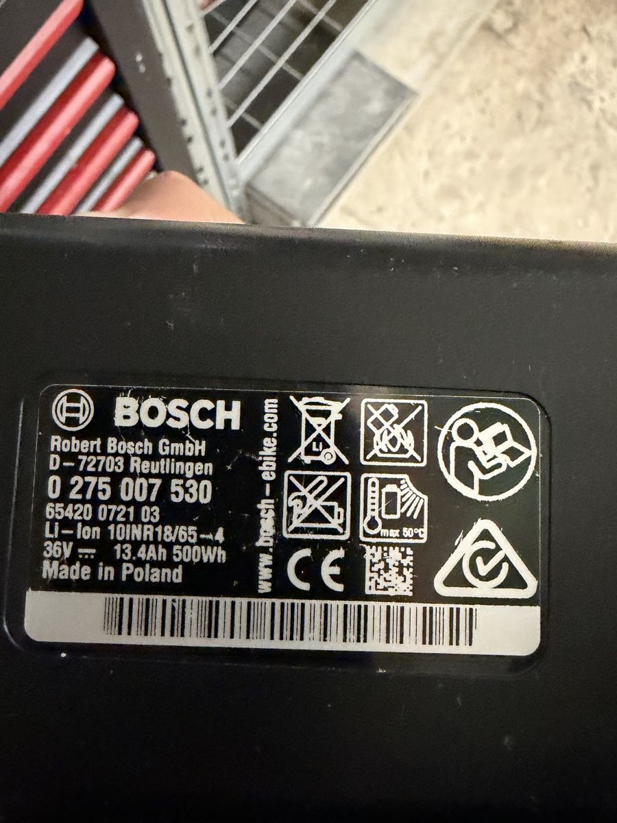 Bosch Batterie: Bosch Rahmenakku 500Wh – Usato da Birrhard venduto da Coffee_98 3