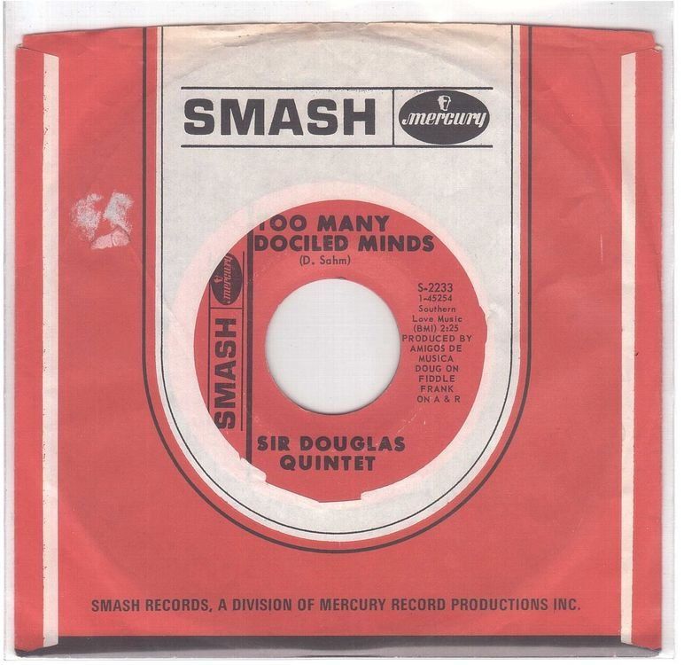 Dischi in vinile: Sir Douglas Quintet  --  Dynamite Woman  Single7 – Usato da Rheinau venduto da thespecials