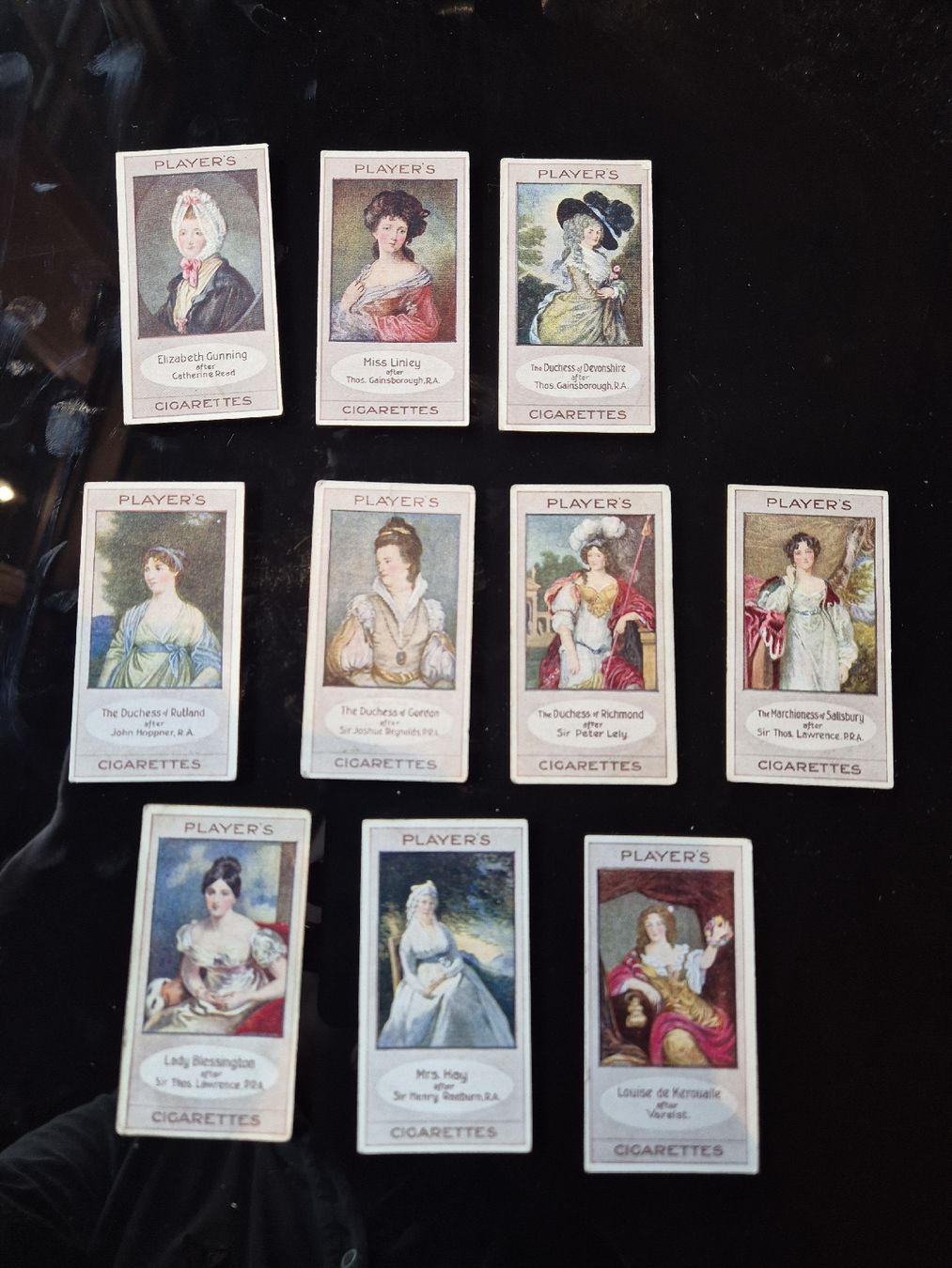 Sammelbilder & Trading cards: Zigarettenbilder Bygone Beauties lot 14 – Gebraucht aus Hofstetten BE von hillhood