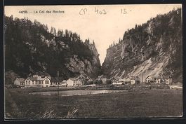 Col des Roches, Ortsansicht gegen Felsw