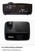 Beamer InFocus für drinnen&draussen 3D HDMI 1080p 3000Lumen