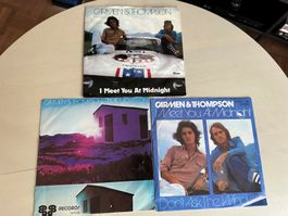 PHIL CARMEN MIKE THOMPSON tolle Singles SWISS Top Kult Hit