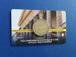 2 euro Belgien 2017 University of Ghent