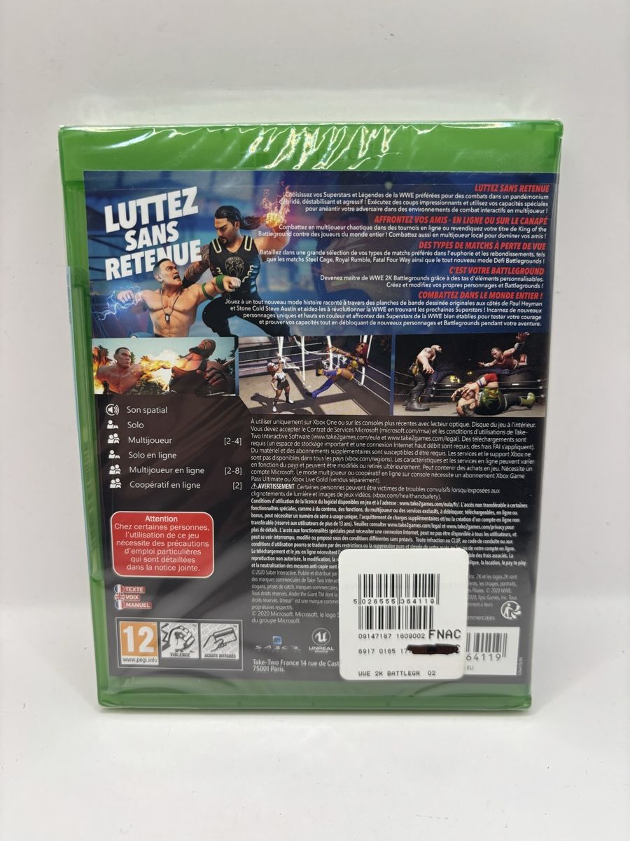 Giochi: WWE 2K Battlegrounds Xbox one NEW – Nuovo e nell'imballaggio originale da Genève venduto da sho_67qj 1