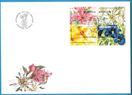 2001  FDC   S'Block   GA Schweiz / Singapur    SBK 14.40