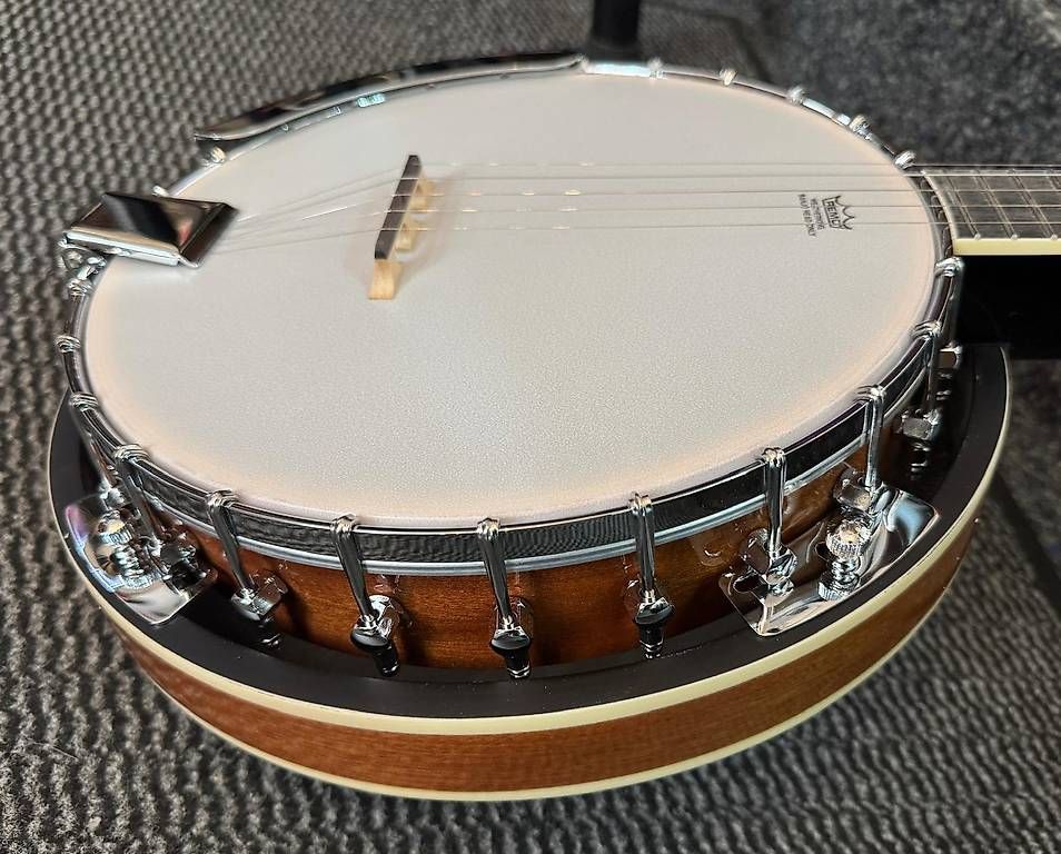 Strumenti musicali: Banjo GEWA 5-String Sunburst High Gloss with Case – Usato da Morges venduto da GvnMusic 8