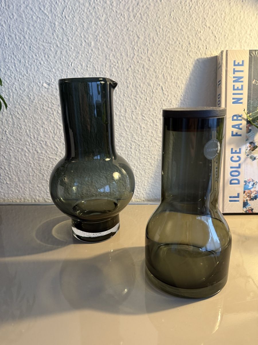 Karaffen: 2 Glaskaraffen – Gebraucht aus Meilen von NHirs96