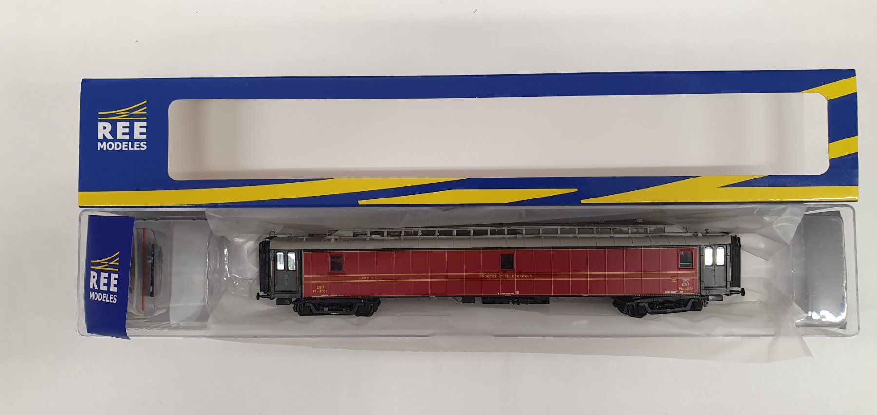 Ccc Modellini di ferrovie: REE VB-025 SNCF/EST Postwagen Ep II, 21,6m – Nuovo e nell'imballaggio originale da Würenlos venduto da juruth