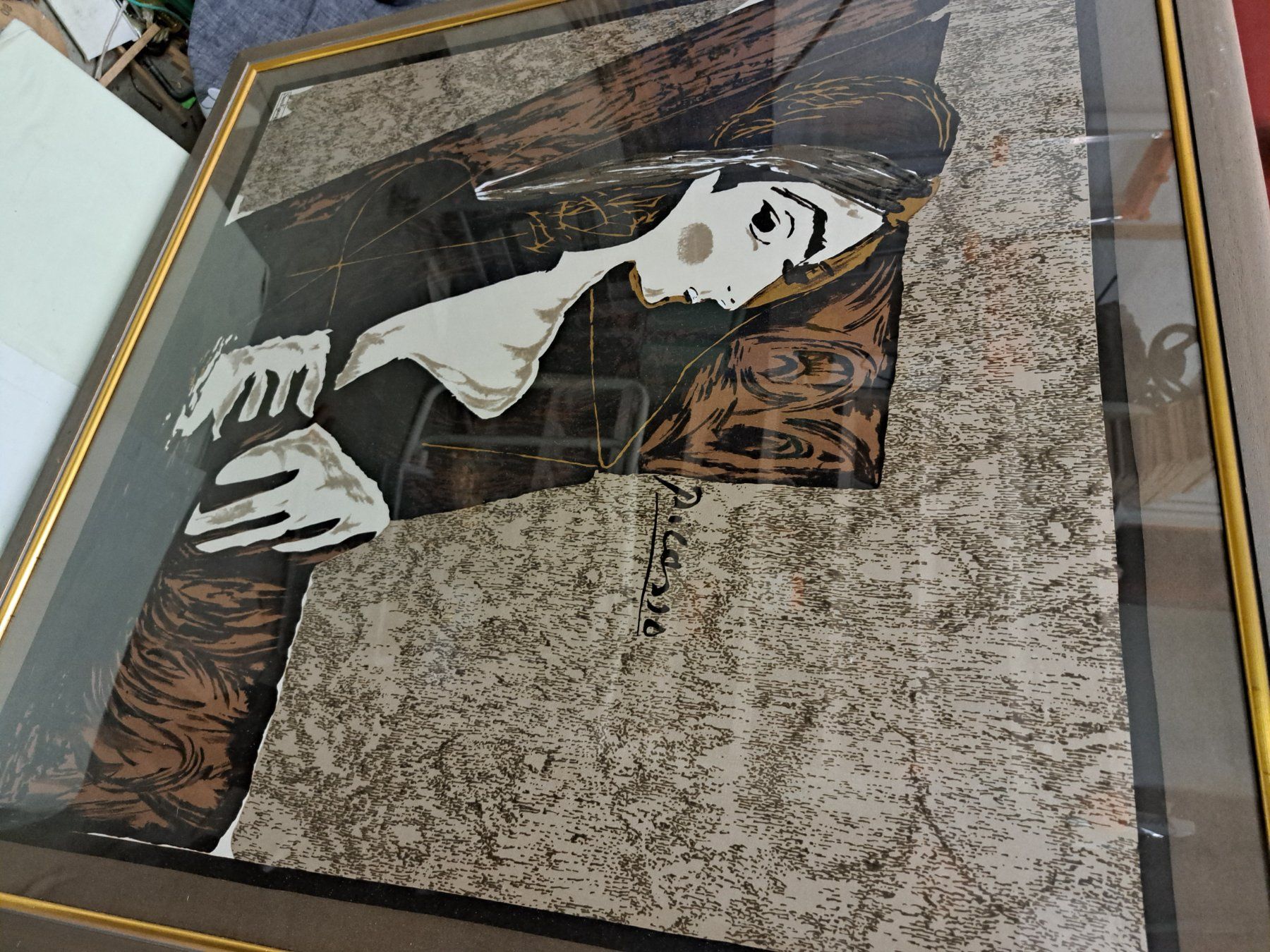 Foto & Immagini: Grosses Picasso auf Seide – Usato da Grossdietwil venduto da mahsoumi 1