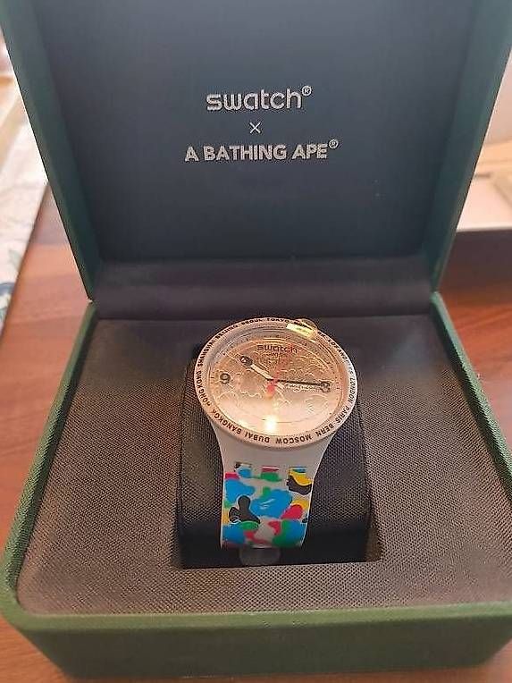 Orologi: Swatch BAPE Tokyo Grey Multi Camo – Usato da Luzern venduto da Pokepas