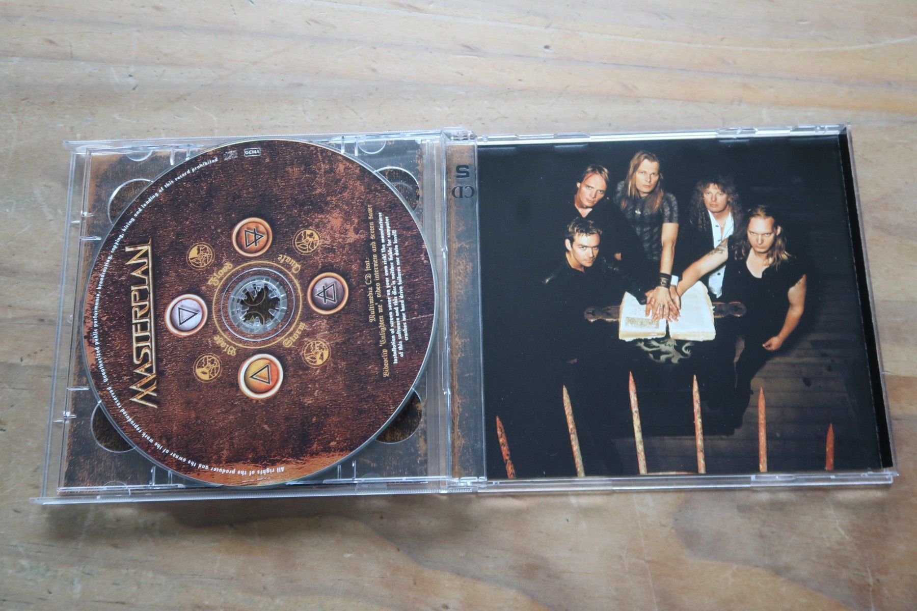 CD: MASTERPLAN - ST - mit JORN LANDE - 2x CD – Usato da Basel venduto da Patiscat 4