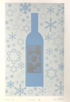 Artwine 22, Jürg Widmer, Siebdruck Wein, Vino, Wine, Eiswein