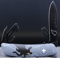 SWIZA Black Adam D03 AllBlack Limited USA RARE !