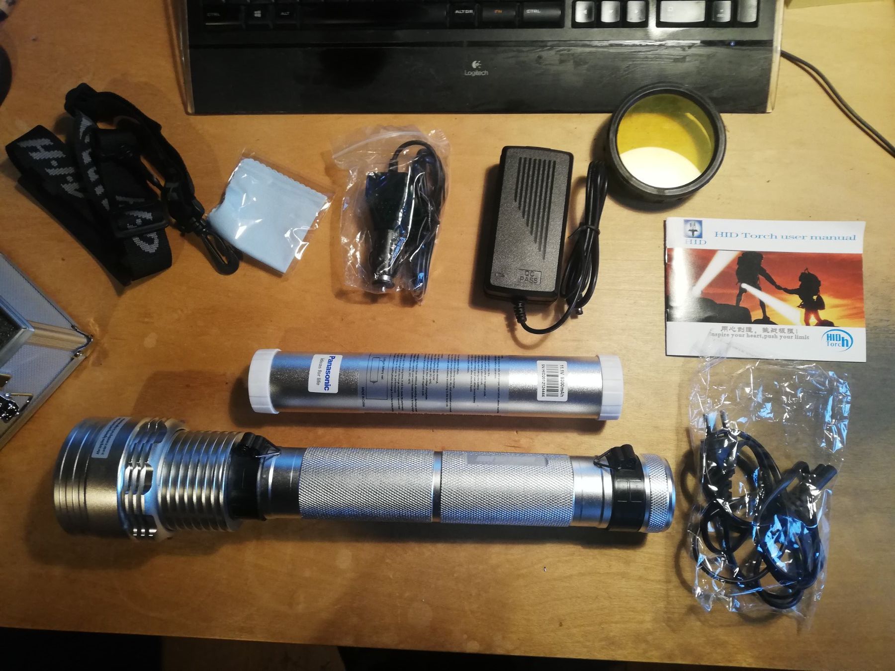 Lampade: Taschenlampe EXTREM Torch Panasonic HID 45/65/85 W – Nuovo (secondo la descrizione) da Eschenbach SG venduto da Hoerbys