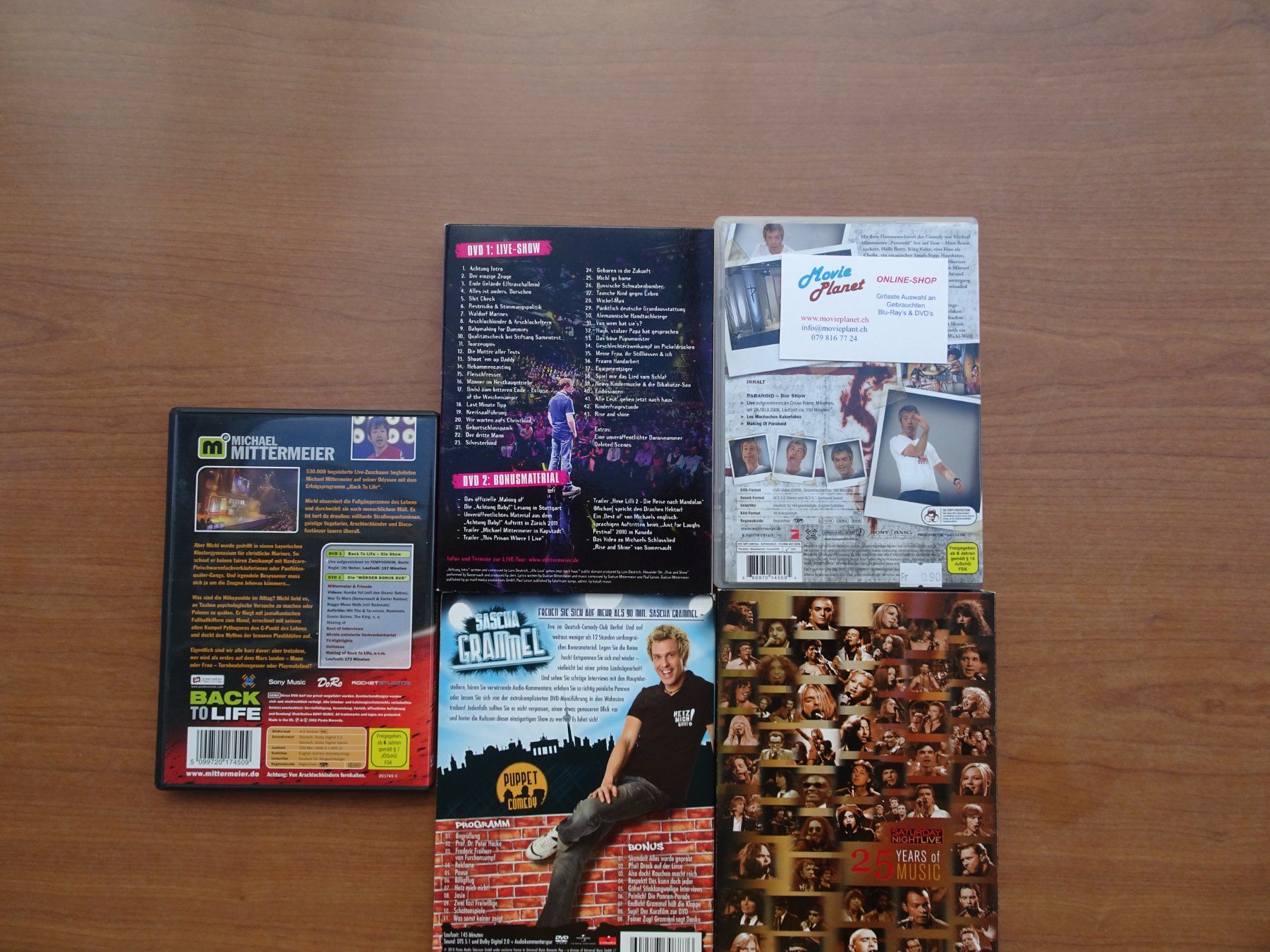 Tutti i DVDs: Michael Mittermeier Sammlung – Usato da Schenkon venduto da Movieplanet 2