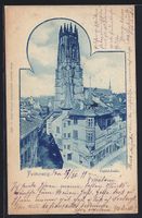 Mondschein-AK Fribourg, Cathédrale