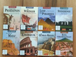 Alte Kulturen - Set mit 16 DVDs, Ordner, Zeitleiste