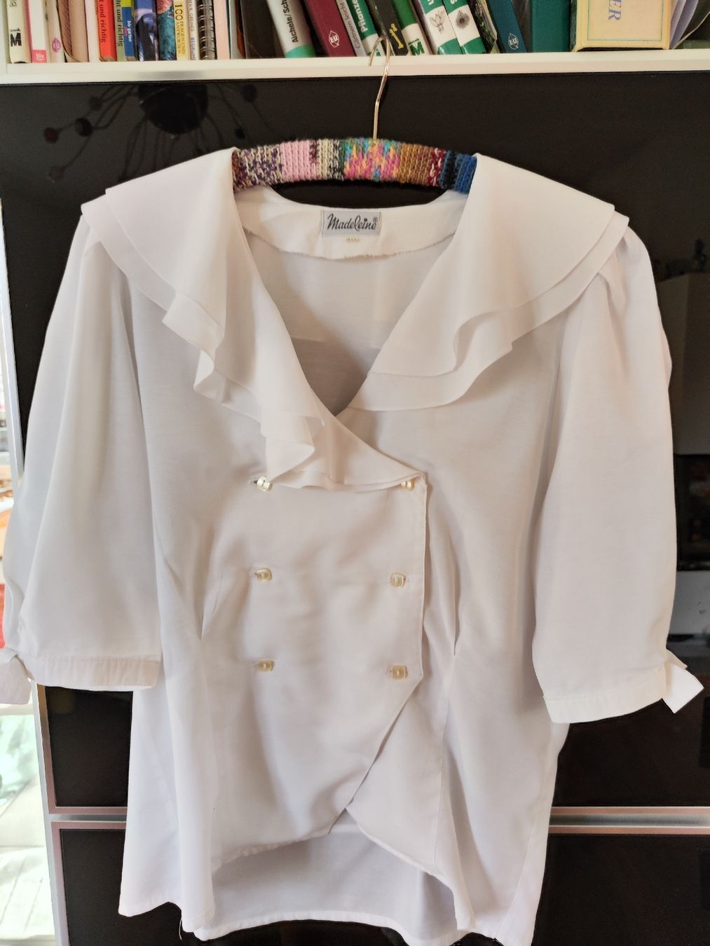 Madeleine Camicette: Bluse Kurzarm Madeleine 40 – Usato da Rheinfelden venduto da Sandra220
