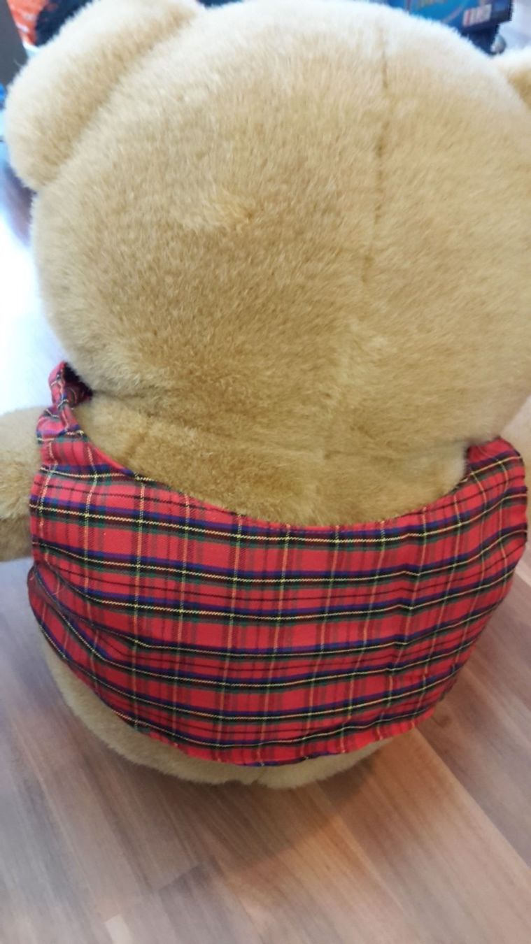 Spielzeuge: Teddy 48 cm mit Gilet und Fliege – Gebraucht aus Schwarzenburg von Flamingo07 1