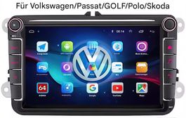 2DIN Multimedia für VW Golf Passat Tiguan Touran CarPlay GPS