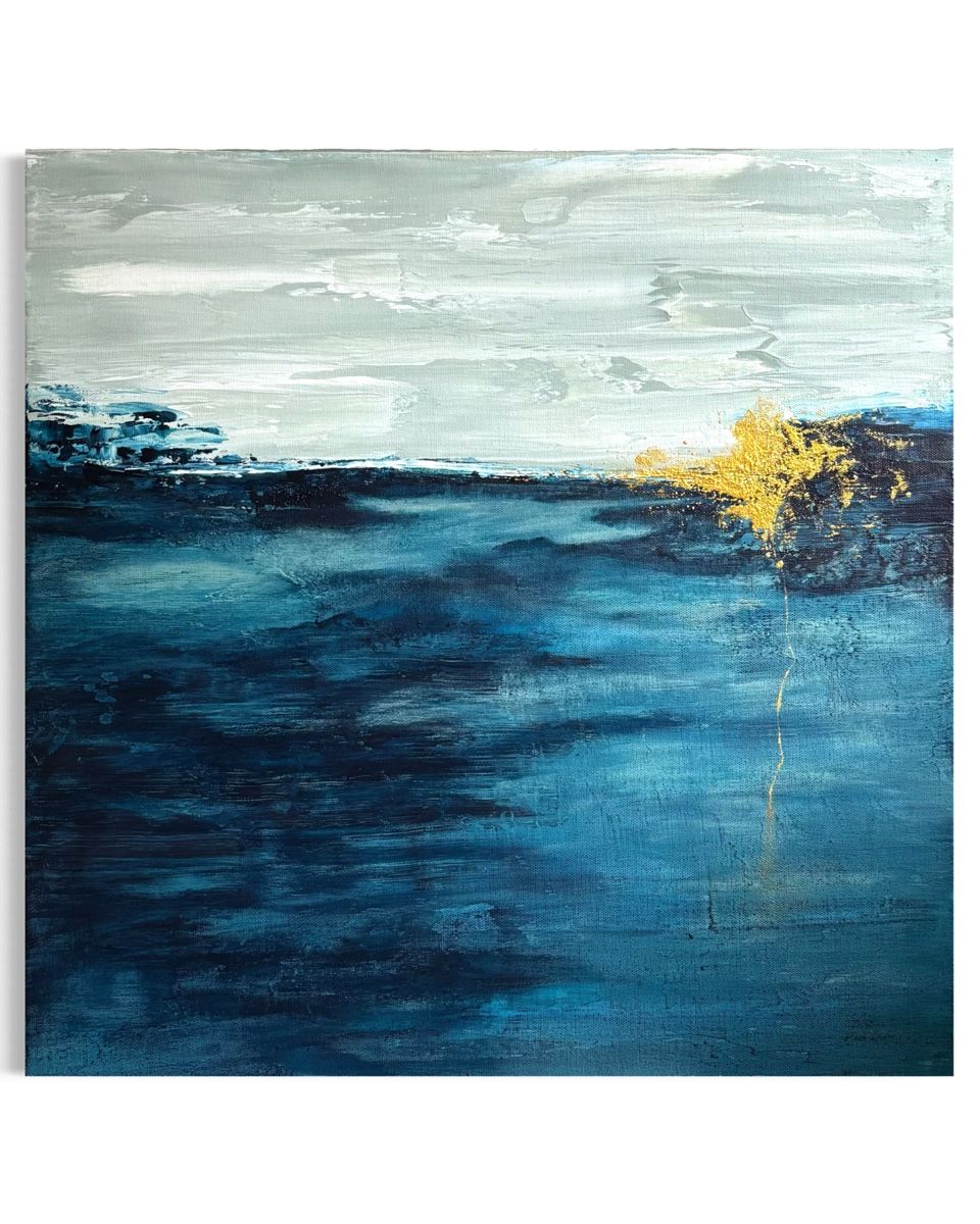Dipinti: Original abstraktes Acrylbild, 50 x 50 cm – Nuovo e nell'imballaggio originale da Kirchlindach venduto da GeibKeller