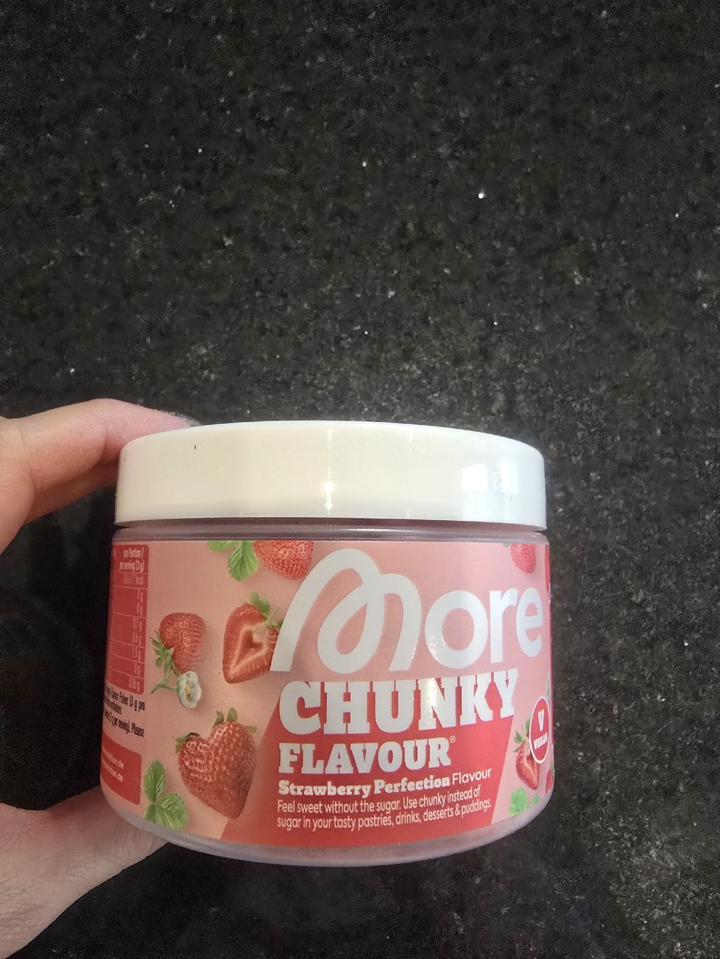 More Nutrition Cibi & Specialità: More Nutriton Chunky Flavour Strawberry Perfection – Nuovo e nell'imballaggio originale da Rickenbach b. Wil venduto da Beautiful.Things
