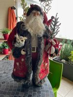 Exceptionnel Père Noel/Weihnachtsmann - Statue 65cm